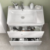 Meuble sous-vasque Easy L.70xP.40cm Blanc