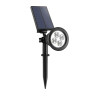 Spot à piquer solaire Riz 70 Lumen noir