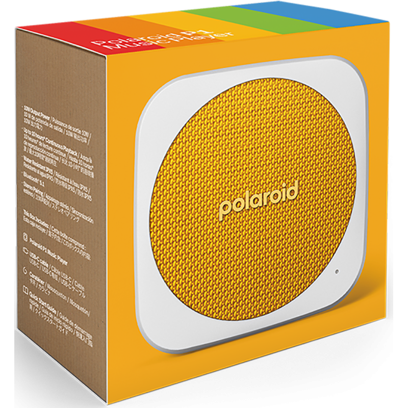 Enceinte Bluetooth Polaroid - P1 - Jaune