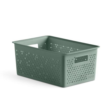 Corbeille de rangement Bohol 4L Vert - TATAY