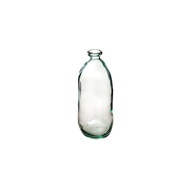 Vase Bouteille Verre Recycle transparent