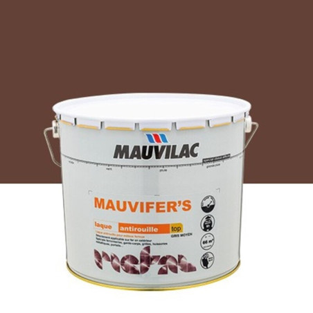 Laque Antirouille Mauvifer S Rouge Brun 0,5L