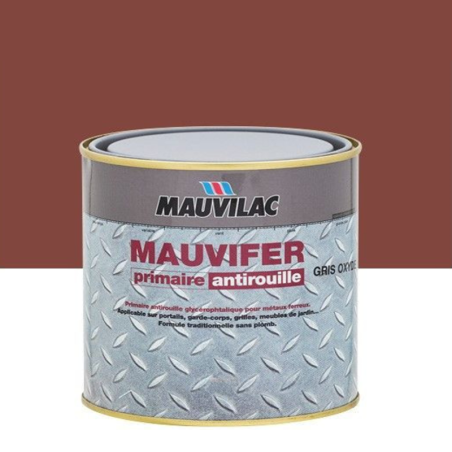 Laque antirouille Mauvifer S Rouge Oxyde 0,5L