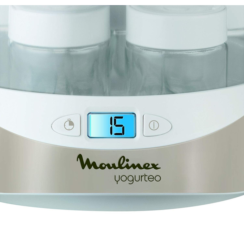 Yaourtière Yogurteo Silver Premium 7 pots MOULINEX - YG231