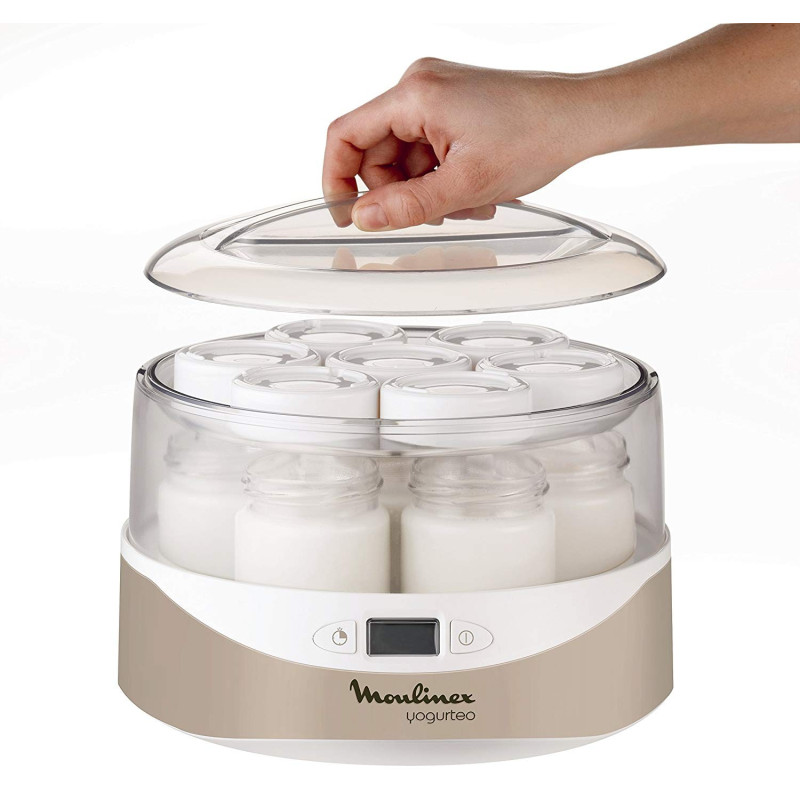Yaourtière Yogurteo Silver Premium 7 pots MOULINEX - YG231