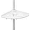 Étagère douche télescopique plastique