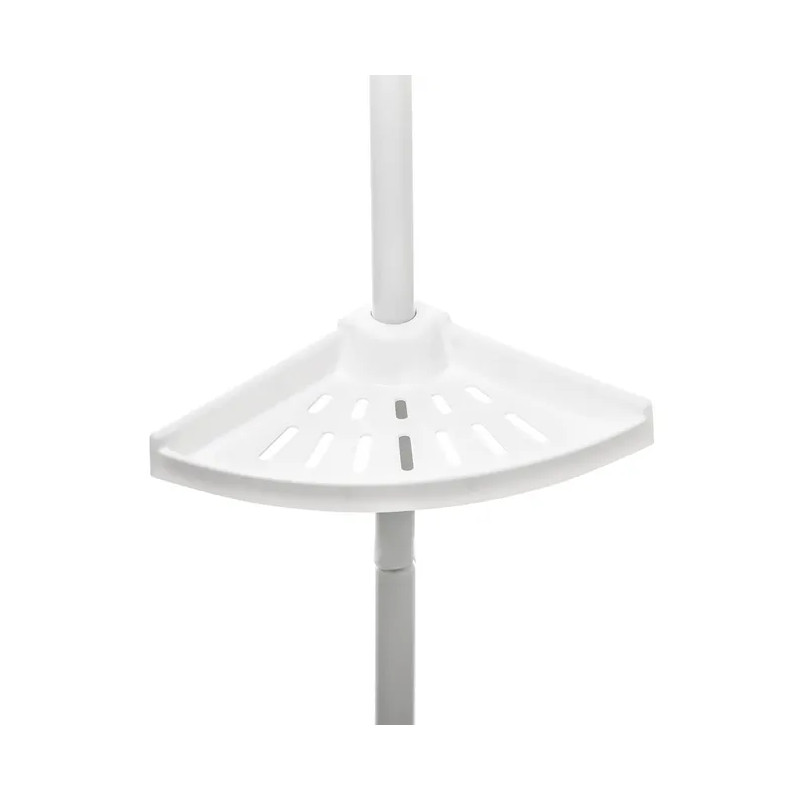 Étagère douche télescopique plastique
