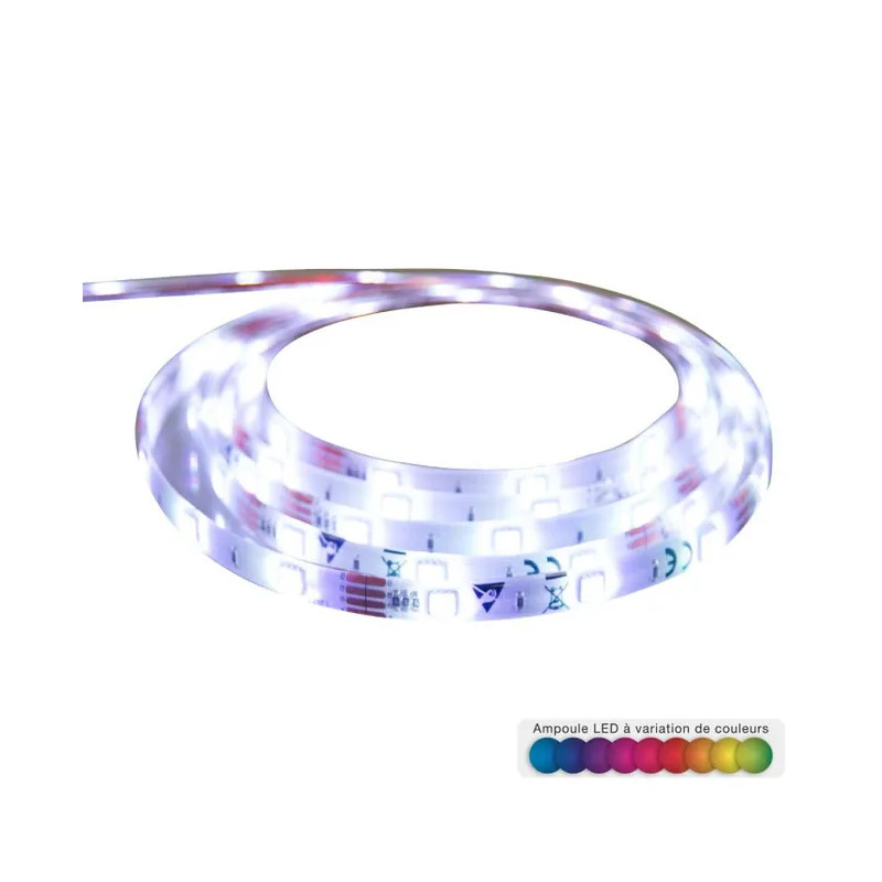 Ruban à LED 300 cm multicolore