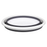 Bassine rétractable 8L blanc gris clair