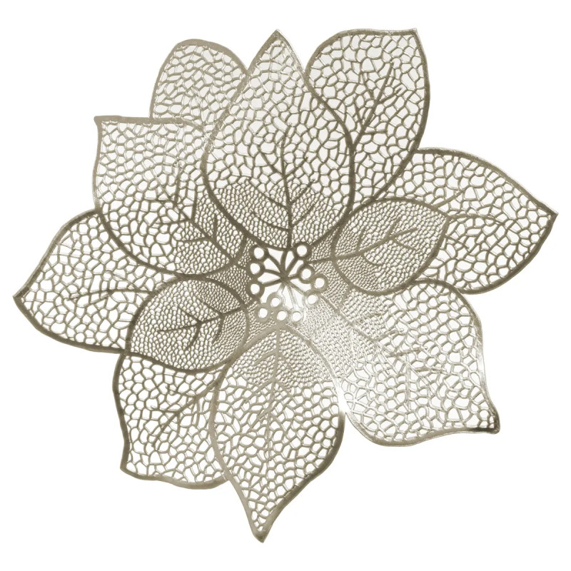 Set de Table Fleur 44cm Doré - FÉÉRIC LIGHTS & CHRISTMAS - 152721D