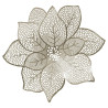 Set de Table Fleur 44cm Doré - FÉÉRIC LIGHTS & CHRISTMAS - 152721D