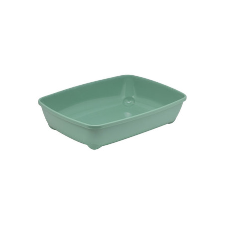 Bac à litière large pour chat Vert - MODERNA - MOD-C190VERT