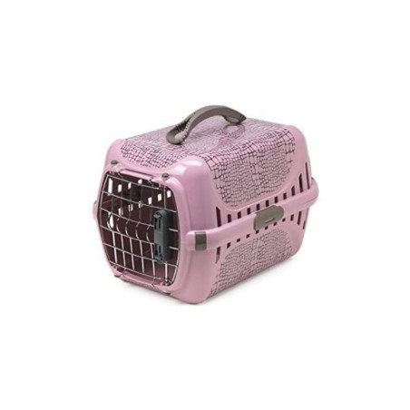 Cage de transport Trail Runner pour petits animaux Rose - MODERNA - MOD-T153-WL-ROSE