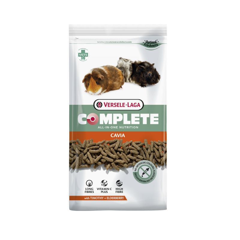 Croquettes pour cobayes Complete Cavia riche en fibres 1,75Kg - VERSELE LAGA - HAN128