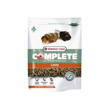 Croquettes pour cobayes Complete Cavia riche en fibres 500g - VERSELE LAGA - HAN121
