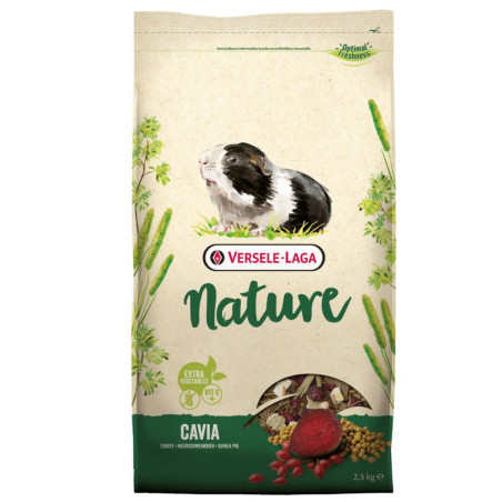 Mélange varié riche en fibres Nature Cavia pour cobayes 2,3Kg - VERSELE LAGA - HAN403N