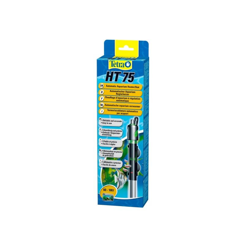 Chauffage pour aquarium HT 75 jusqu'à 100L - TETRA TECH - AQC838