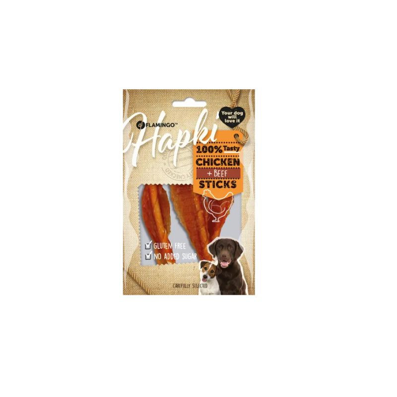 Friandises pour chien Chick'n Snack Twisted Stick 55g - FLAMINGO - FLA512449
