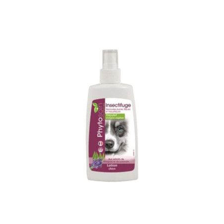 Lotion en spray insectifuge pour chien 125mL - PHYTOSOIN - RCV10
