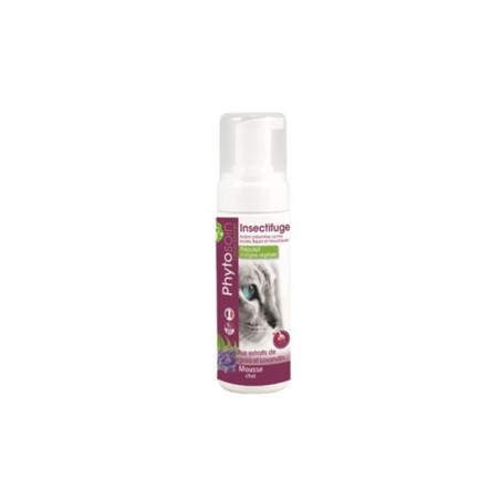 Mousse insectifuge pour chat 150mL - PHYTOSOIN - RCV209