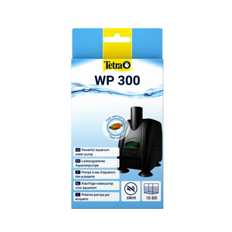 Pompe à eau WP 300 pour aquarium jusqu'à 300L Noir - TETRA TECH - AQC885