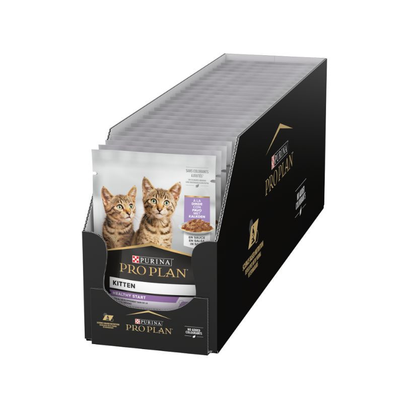 Pâtée chaton dinde pochon 85grs x26 - PRO PLAN - WCATKITGIGDI85