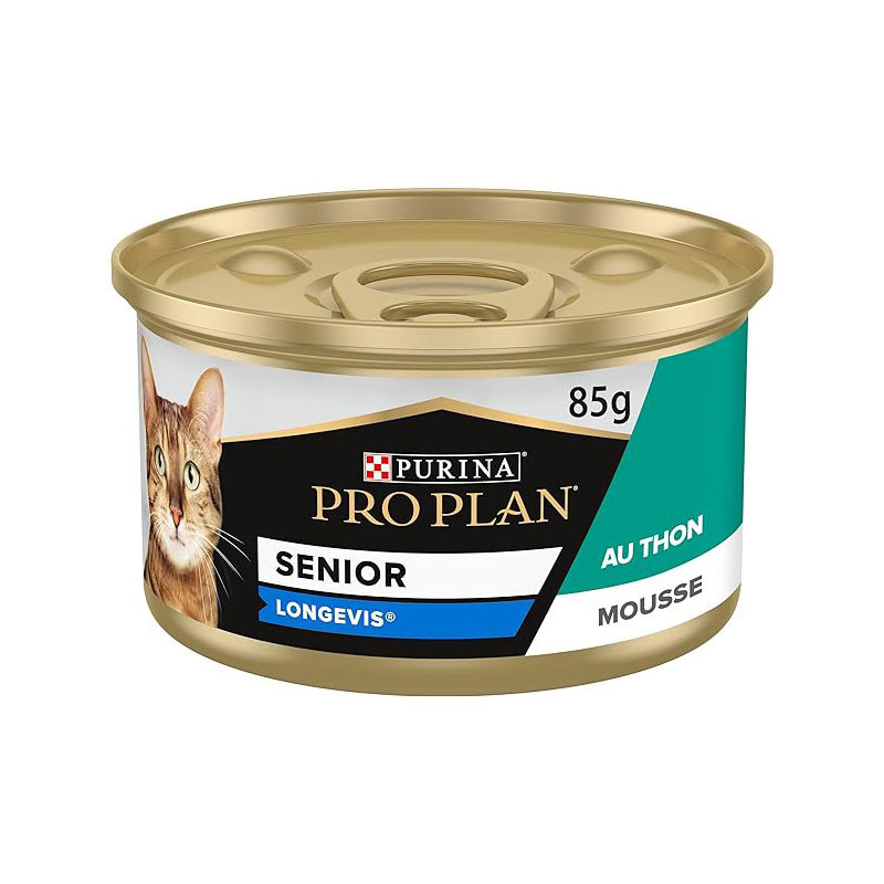 Croquettes chat senior thon 85grs x24 - PRO PLAN - WCATSE85