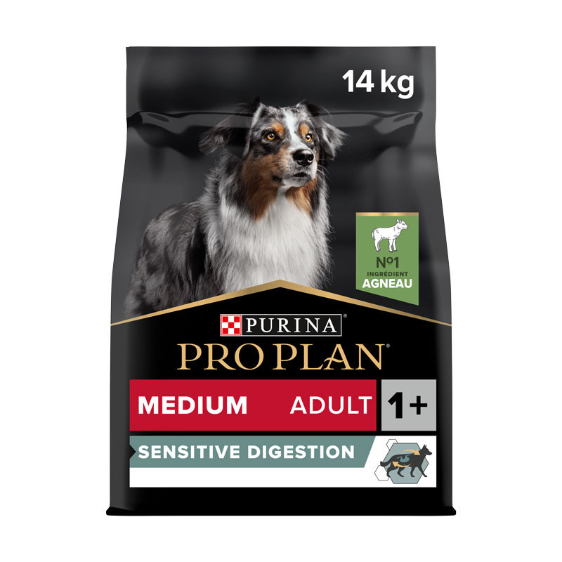 Croquettes chien adulte medium agneau 14kgs - PRO PLAN - WMEDADSD14
