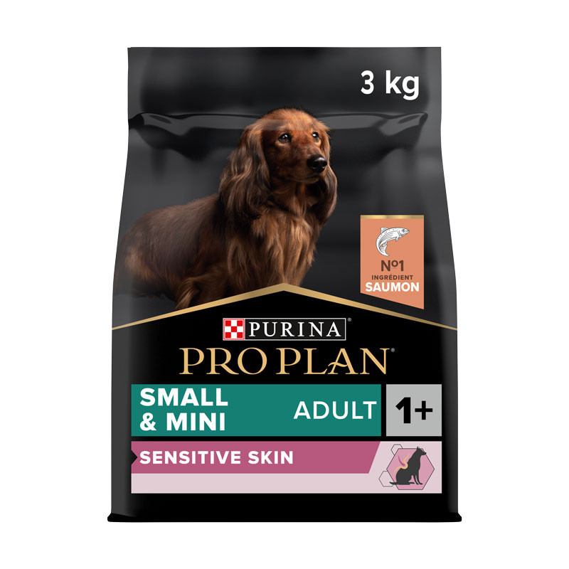 Croquettes chien adulte small & mini saumon 3kgs - PRO PLAN - WSMADSA3