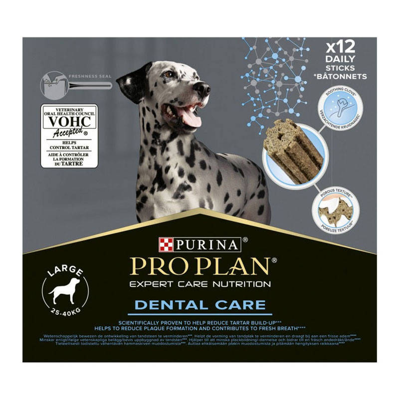 Friandises pour chien maxi Dental Care 426g x12 - PRO PLAN - WDENTALLA426