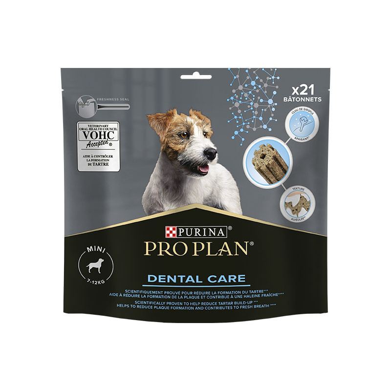 Friandises pour chien mini Dental Care 345g x15 - PRO PLAN - WDENTALSM345