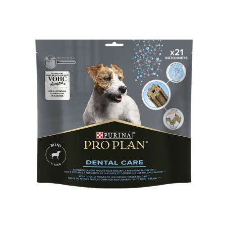 Friandises pour chien mini Dental Care 345g x15 - PRO PLAN - WDENTALSM345