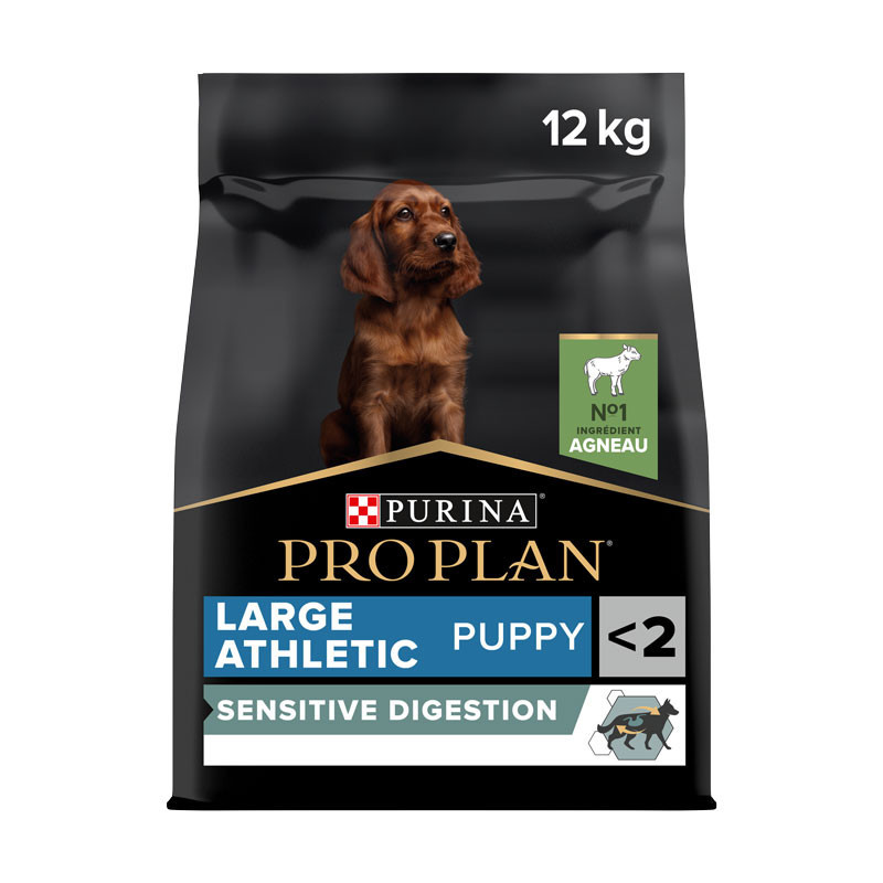 Croquettes chiot large athletic agneau 12kgs - PRO PLAN - WLAPUSD12
