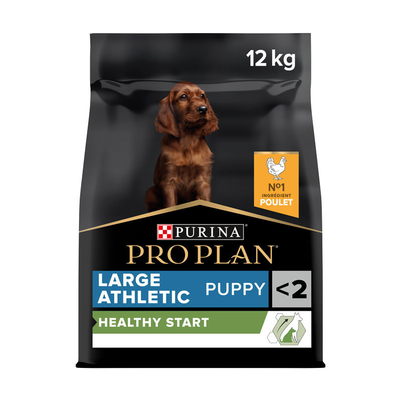 Croquettes chiot large athletic poulet 12kgs - PRO PLAN - WLAPUOR12