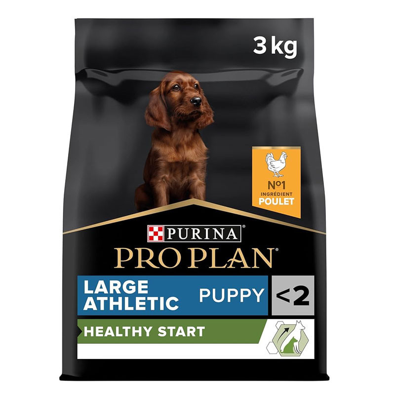 Croquettes chiot large athletic poulet 3kgs - PRO PLAN - WLAPUOR3