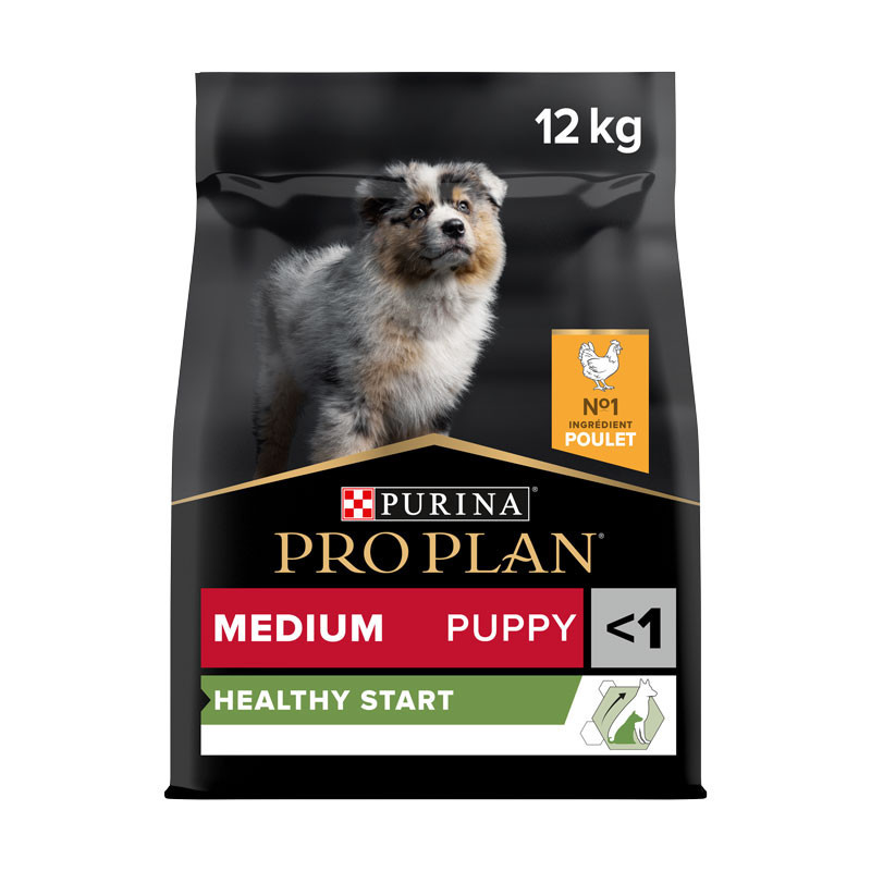 Croquettes chiot medium poulet 12kgs - PRO PLAN - WMEDPUOR12