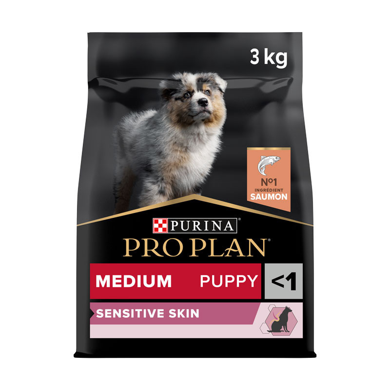 Croquettes chiot medium saumon 3kgs - PRO PLAN - WMEDPUSA3