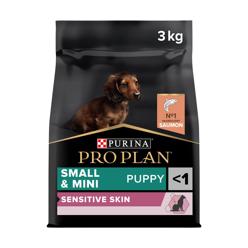 Croquettes chiot small & mini saumon 3kgs - PRO PLAN - WSMPUSA3