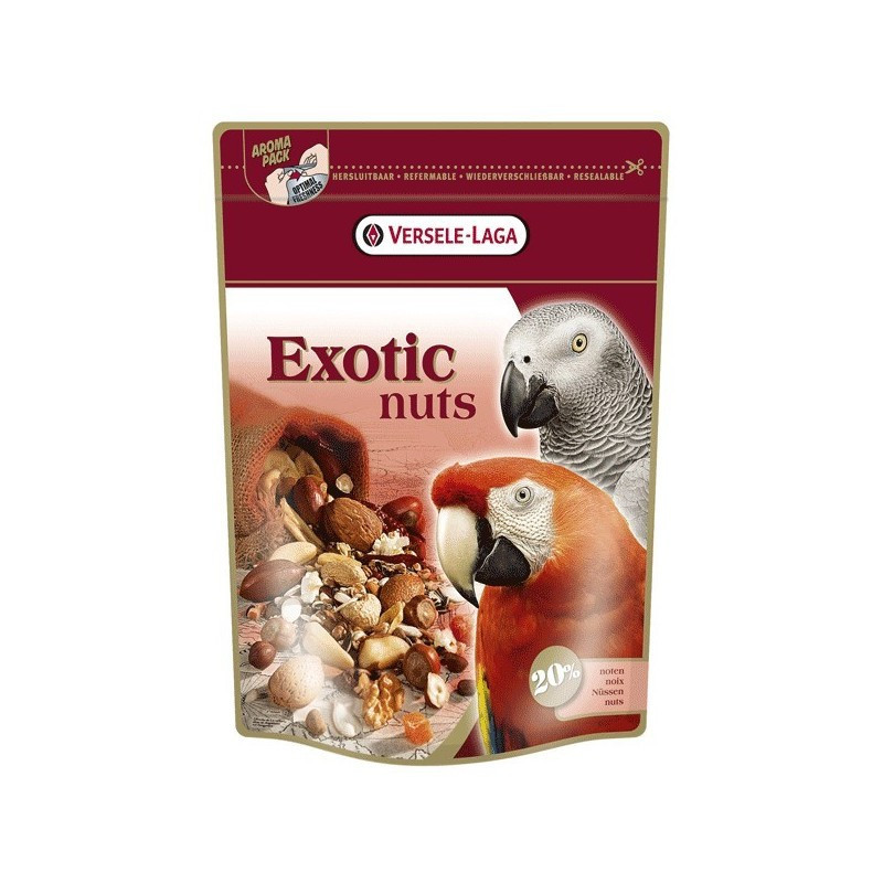 Mélange de graines céréales & noix Prestige premium pour perroquets exotic 750g - VERSELE LAGA - ONP931
