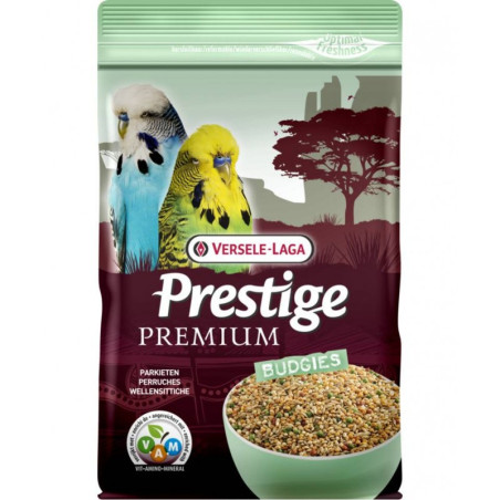 Mélange de graines enrichi en granulés Prestige premium pour perruches 800g - VERSELE LAGA - ONP940
