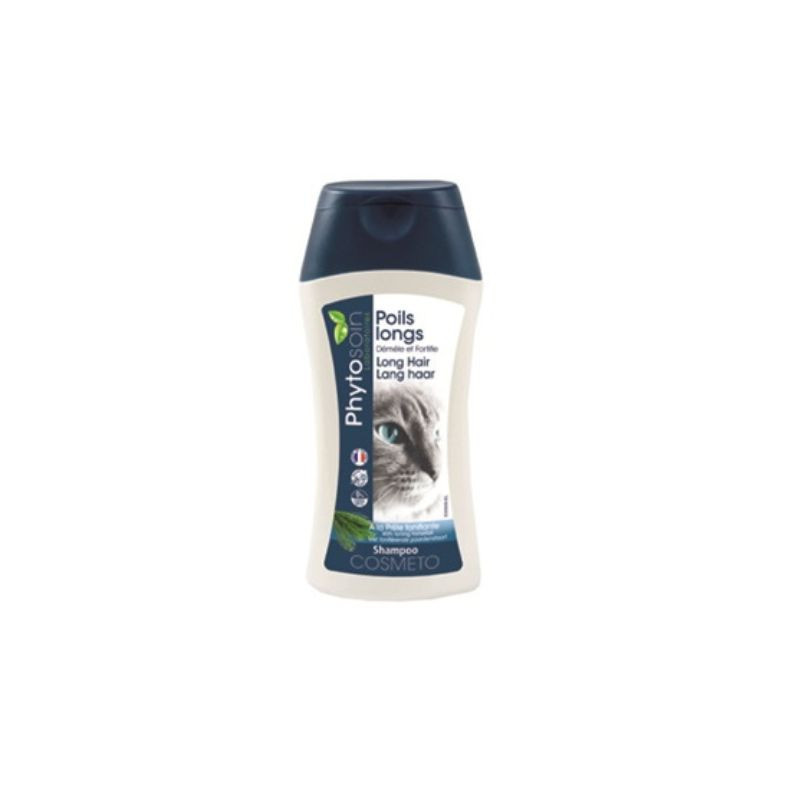 Shampooing pour chat Cosmeto poils longs 250mL - PHYTOSOIN - RCV20