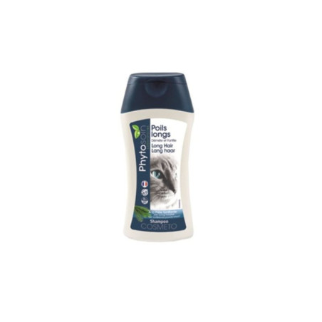 Shampooing pour chat Cosmeto poils longs 250mL - PHYTOSOIN - RCV20