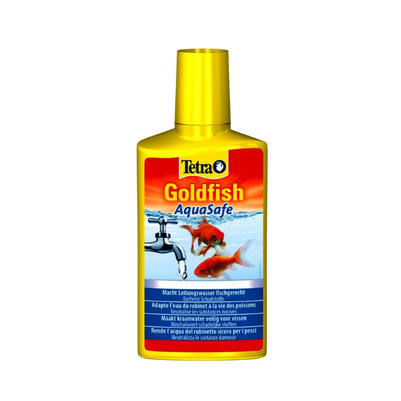 Conditionneur d'eau pour poisson rouge Goldfish Aquasafe 100mL - TETRAMIN - AQV32
