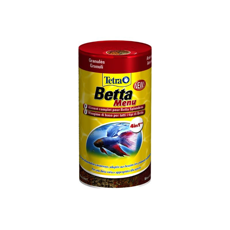 Aliment pour Poissons Combattants Betta Menu 100mL - TETRAMIN - AQN223