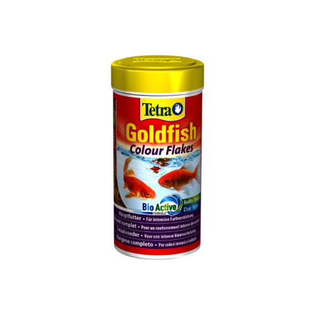 Aliment en flocons pour poissons rouges GoldFish Colour 250mL - TETRA GOLDFISH - AQN29