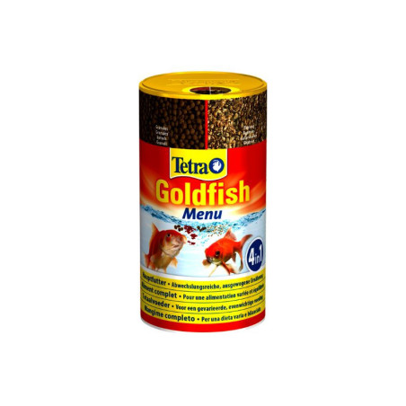 Aliment pour poissons rouges GoldFish Menu 250mL - TETRA GOLDFISH - AQN39