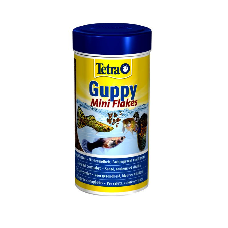Aliment pour Guppy Mini Flakes 250mL - TETRAMIN - AQN4