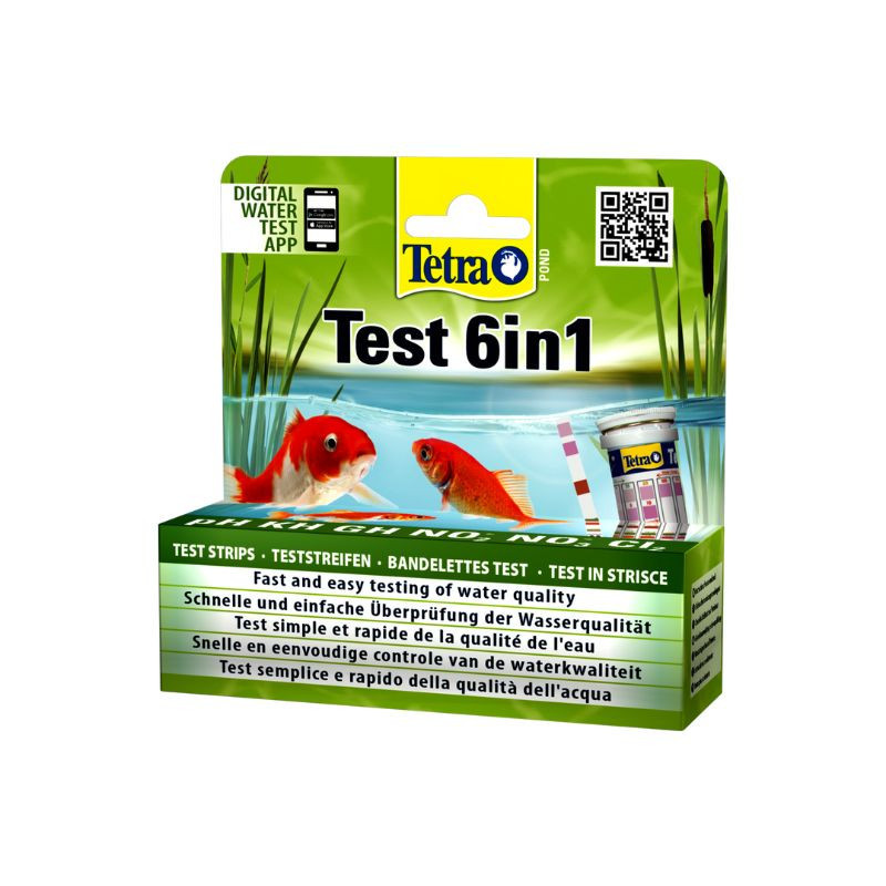 Bandelettes de tests Tetrapond test 6en1 - TETRA TECH - AQV71