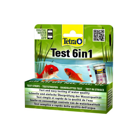 Bandelettes de tests Tetrapond test 6en1 - TETRA TECH - AQV71