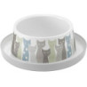 Ecuelle pour chat small Maasai 350mL - MODERNA - MOD-H131 MAASAI GRISBLANC